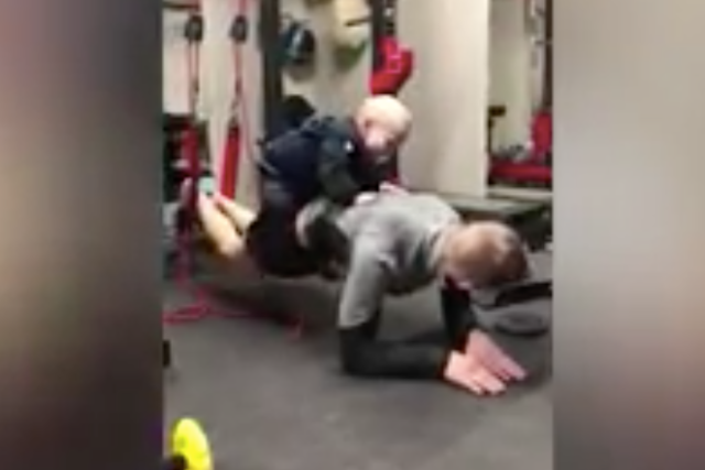 Stig-Andre Berge Workout